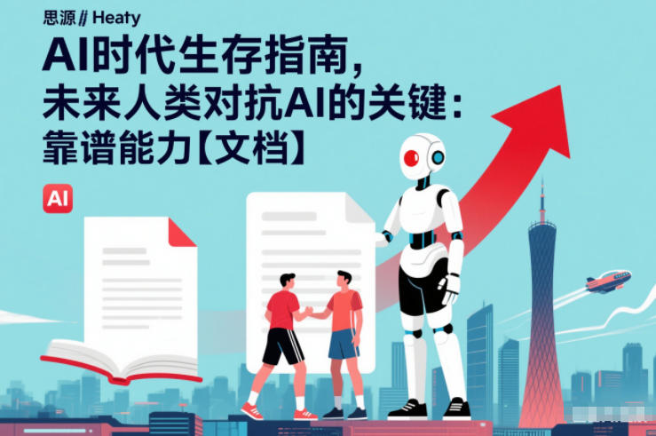 AI时代生存指南，未来人类对抗AI的关键：靠谱能力【文档】-一世倾承云网创