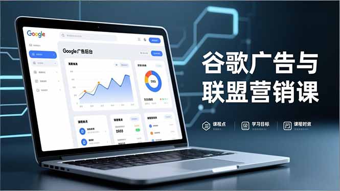 谷歌广告与联盟营销课，防关联注册、退款指南、流量追踪，全链路实战，月收益达5000美元+-一世倾承云网创