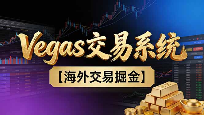 【普通人也可以成为操盘手第二期】Vegas交易技术+聪明软件，日赚50-100U-一世倾承云网创