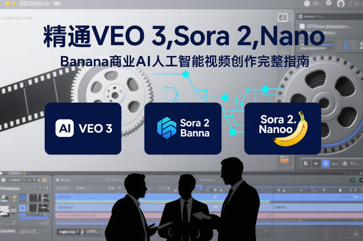 精通VEO 3，Sora 2，Nano Banana商业AI人工智能视频创作完整指南-一世倾承云网创